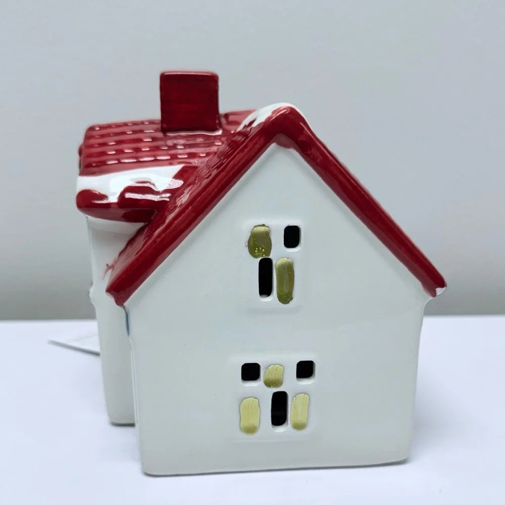 New Ceramic Holiday LED Light up Village House from Target Threshold 2025